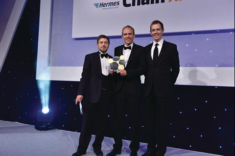 The MIQ Logistics Supply Chain Rising Star of the Year winner Michael Thomas, Dixons Carphone